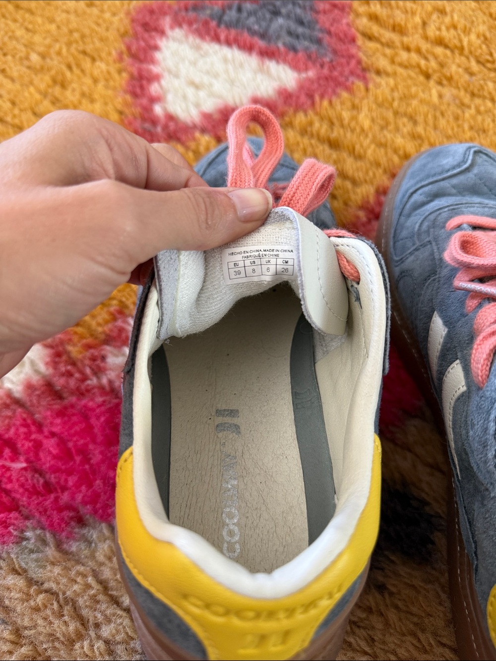 Coolway goal suede leather sneakers - Picture 7 of 7